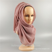 2017 wholesale hijab scarf muslim women hijab scarf dubai crinkle hijab pleated